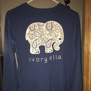 Ivory Ella long sleeve tee shirt